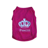 Summer Security Vest Shirt for Small Pets - Rose Crown / XS-suit 0.6-1.2kg / CHINA - dog clothing