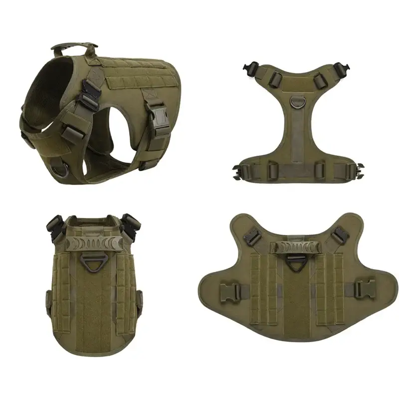 Tactical Dog Harness & Leash Set - dog harness