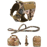 Tactical Dog Harness & Leash Set - dog harness