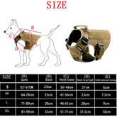 Tactical Dog Harness & Leash Set - dog harness