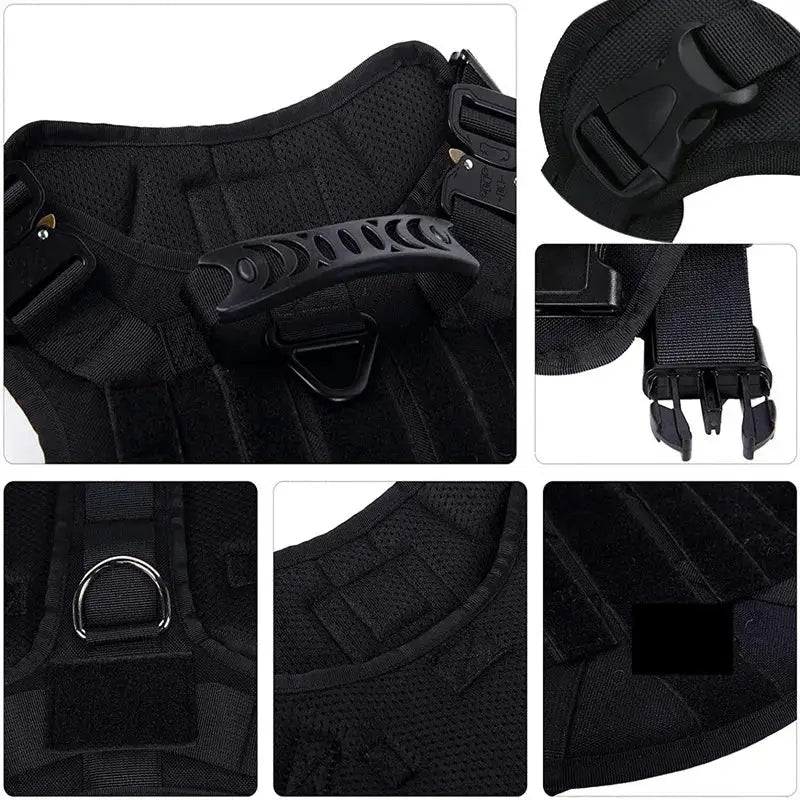 Tactical Dog Harness & Leash Set - dog harness