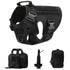 Tactical Dog Harness & Leash Set - Black 4 piece set / L(30-40KG) - dog harness