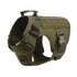 Tactical Dog Harness & Leash Set - Green Harness / L(30-40KG) - dog harness