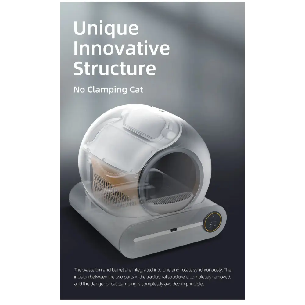 Tonepie 65L Smart Self-Cleaning Cat Litter Box - XS / APP control - cat litter box