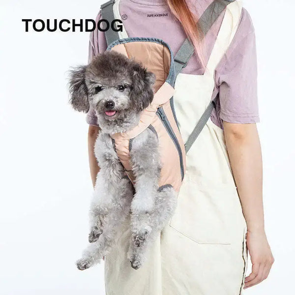 Touchdog ’Wiggle-Sack’ Front Dog Carrier Backpack - pet carrier