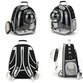 Transparent Space Capsule Pet Backpack - cat carrier
