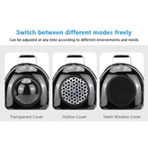 Transparent Space Capsule Pet Backpack - cat carrier