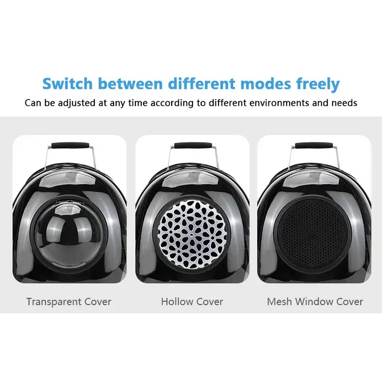 Transparent Space Capsule Pet Backpack - cat carrier