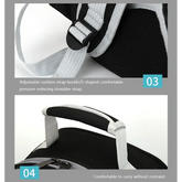 Transparent Space Capsule Pet Backpack - cat carrier