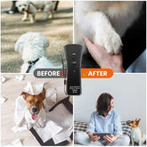 Ultrasonic Dog Trainer & Repeller - 14cm - PET TRAINING CLICKER