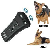 Ultrasonic Dog Trainer & Repeller - 14cm - PET TRAINING CLICKER