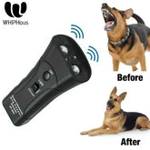 Ultrasonic Dog Trainer & Repeller - 14cm - PET TRAINING CLICKER