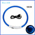 USB Rechargeable Luminous Collar Adjustable Led Glowing Dog Collar for Large Small Dogs Cat Night Light Collar Pet