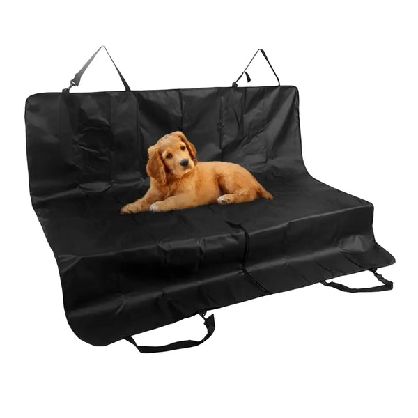 Waterproof Dog Car Seat Hammock – Heavy Duty & Foldable - 55.12 x 53.15inches / Black - car seat cover