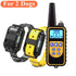 Waterproof Electric Dog Training Collar with Remote - J / EU Plug - Dog training collar