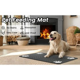 Waterproof Pet Feeding Mat – Quick-Dry Placemat - pet feeding mat
