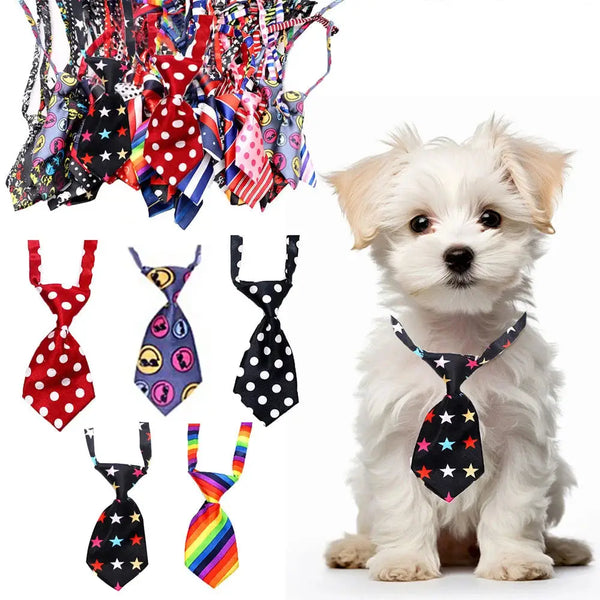 Wholesale Adjustable Pet Bow Ties (30/50/100PCS) - mix colour 2 / 100PCS - pet apparel