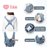 XL Pet Carrier Chest Backpack – Waterproof & Windproof - pet carrier