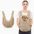 XL Pet Carrier Chest Backpack – Waterproof & Windproof - M / haki - pet carrier