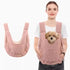 XL Pet Carrier Chest Backpack – Waterproof & Windproof - M / pink - pet carrier